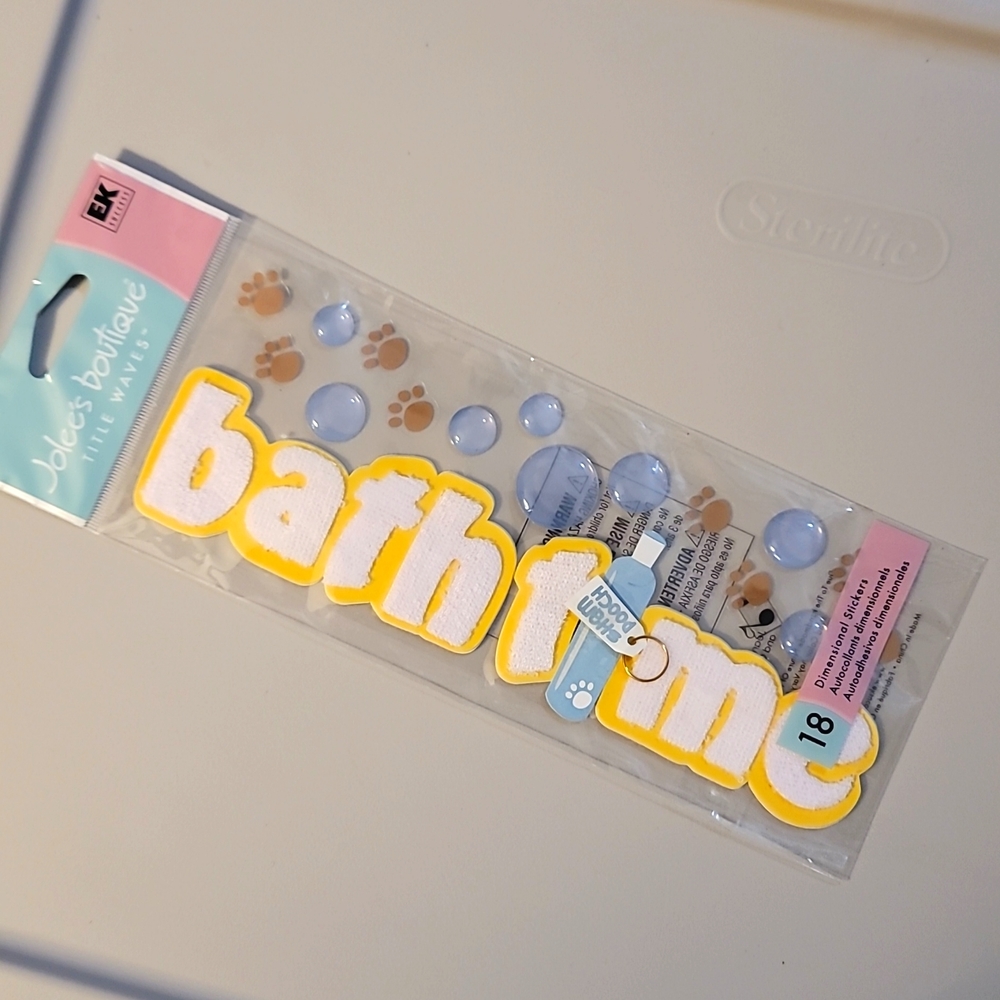Doggy Bathtime sticker